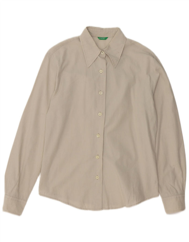 Camicia da donna BENETTON UK 14 Grigio medio