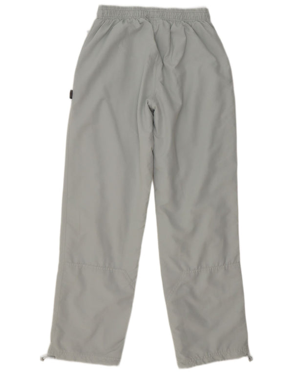 Pantaloni da tuta da uomo Adidas in poliestere grigio medio