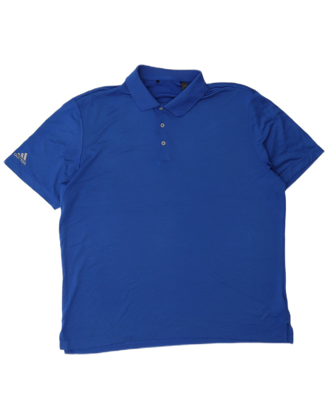 Polo Adidas da uomo XL blu in poliestere