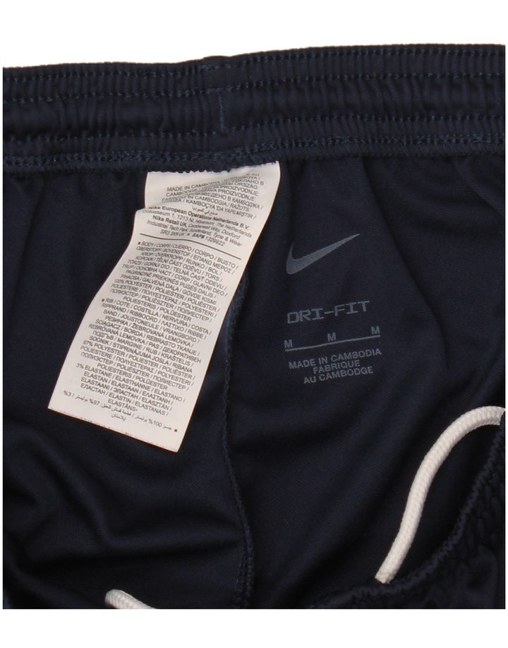Pantaloni da tuta Nike Dri Fit da uomo, poliestere medio blu navy