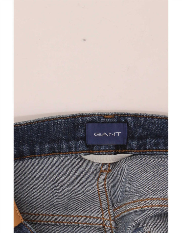Jeans dritti da uomo Gant W38 L32 in cotone blu