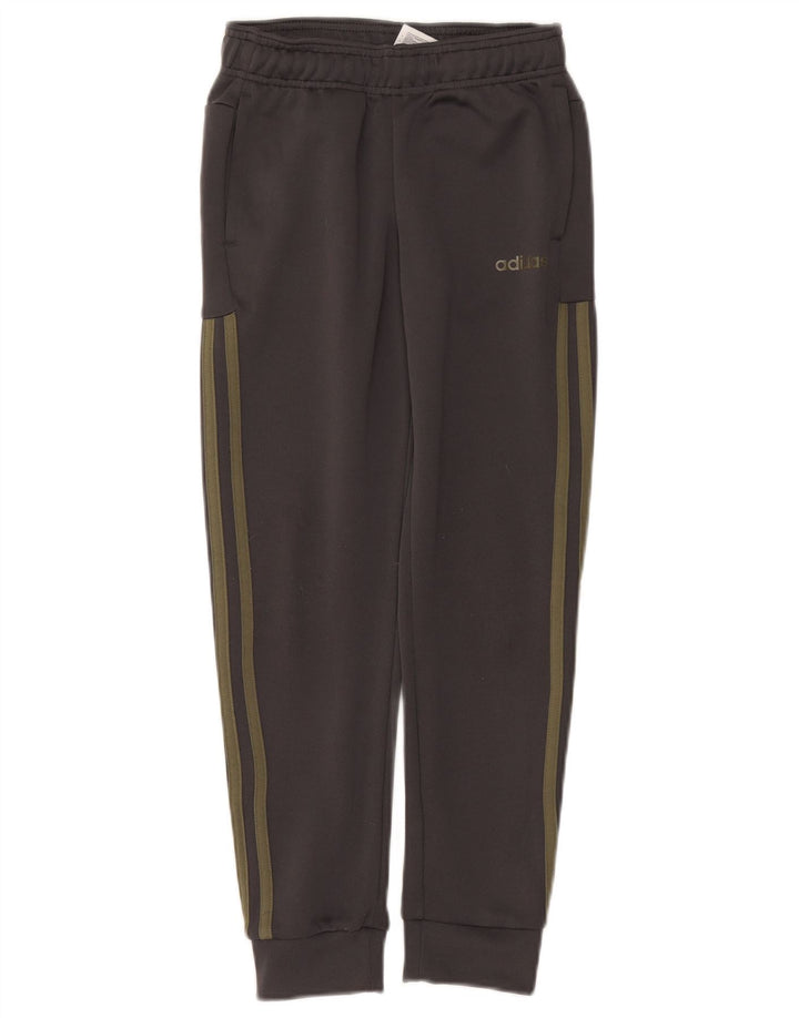 Pantaloni della tuta da ragazzo ADIDAS Joggers 9-10 anni in cotone grigio