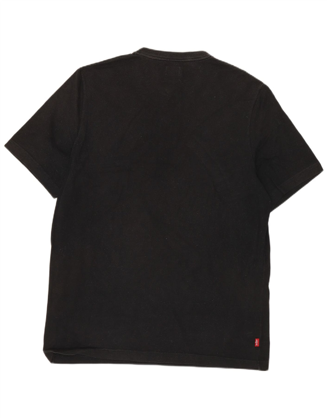 T-shirt da uomo LEVI'S Top grande in cotone nero