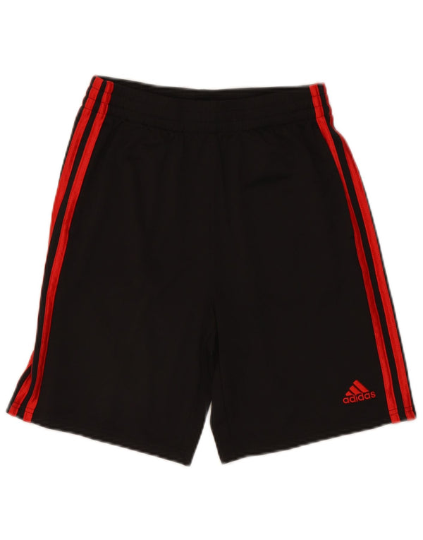 Pantaloncini sportivi Adidas da ragazzo 14-15 anni Large Nero in poliestere