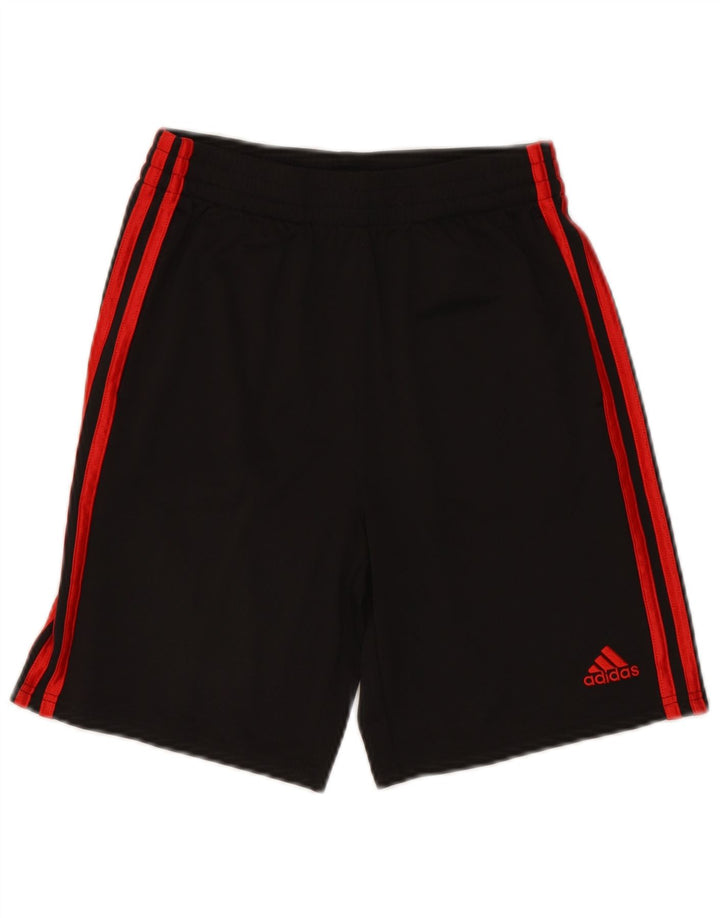 Pantaloncini sportivi Adidas da ragazzo 14-15 anni Large Nero in poliestere