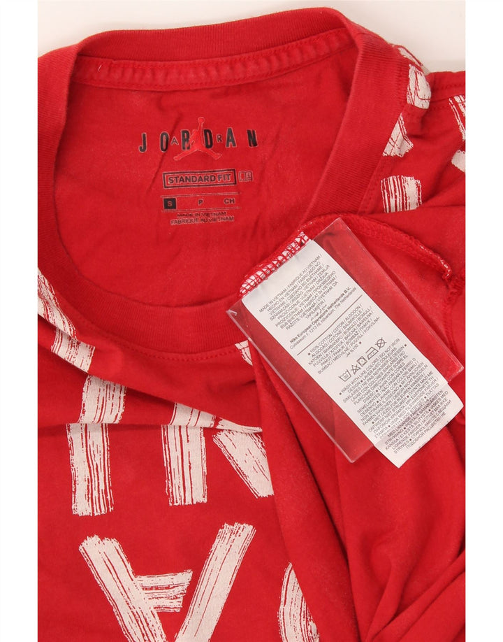 Mens Standard Fit Graphic T-Shirt Top Small Vintage Jordan and Second-Hand Jordan from Messina Hembry 