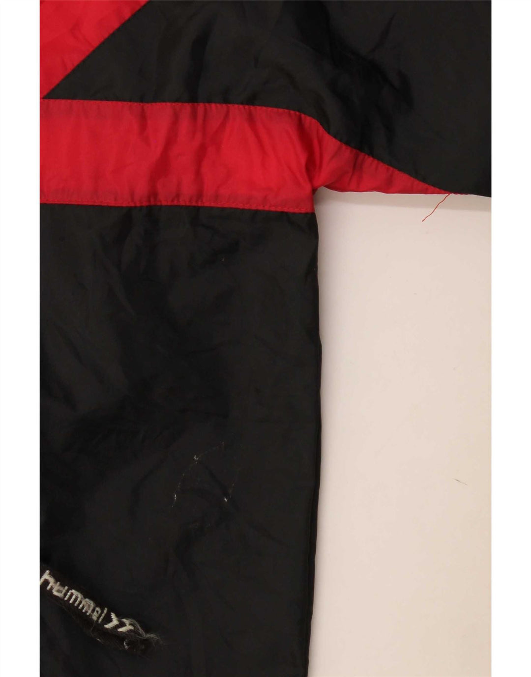 Hummel Giacca da uomo pullover tuta da ginnastica media nera color block sportiva