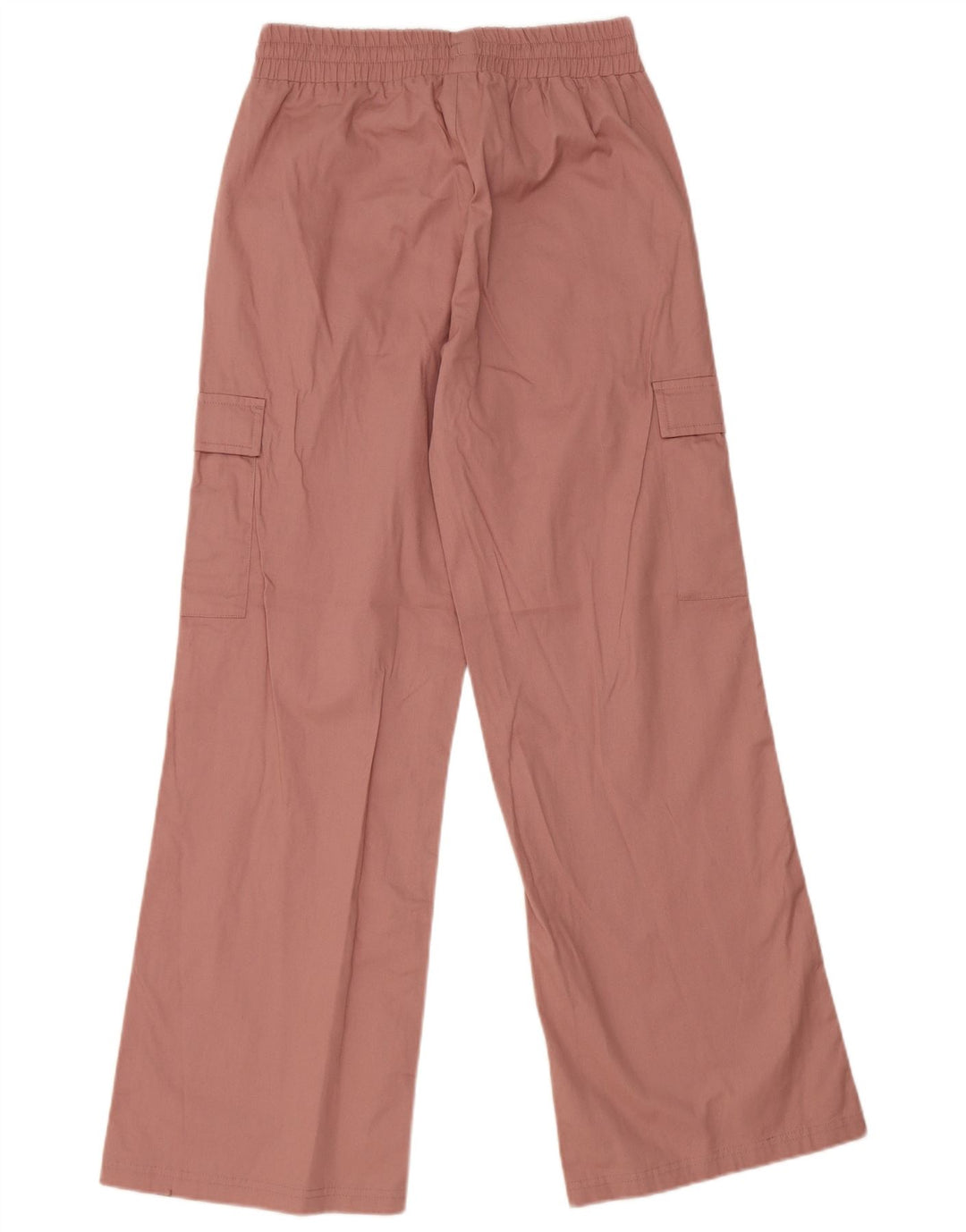Pantaloni cargo Puma da donna a gamba larga medi W30 L30 cotone rosa