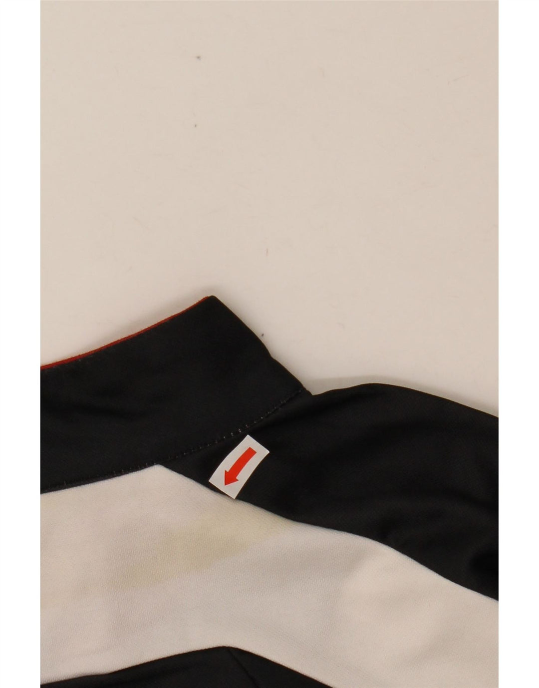 Top da tuta pullover con zip e collo da uomo CRANE IT 52 Large Nero geometrico