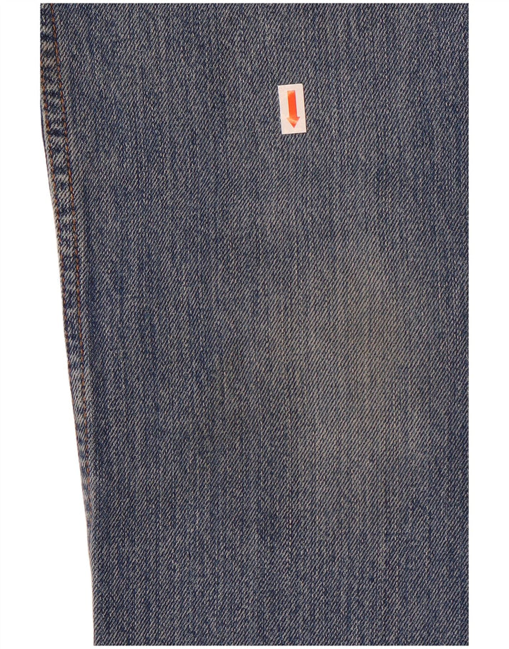 Jeans dritti da uomo Wrangler Texas W36 L32 cotone blu