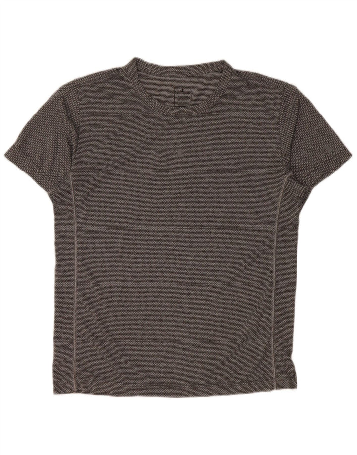 T-shirt da uomo CHAMPION Top in poliestere grigio medio