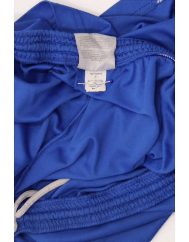Pantaloncini sportivi da uomo Nike 2XL blu poliestere sportivo