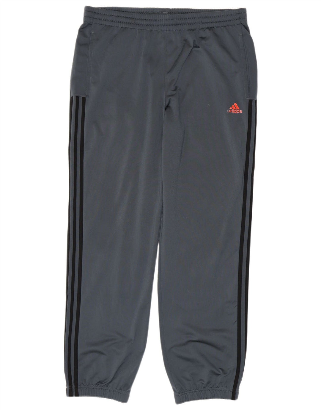 Pantaloni da tuta da uomo ADIDAS Joggers UK 44/46 Large Grigio Poliestere