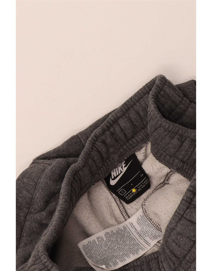 Pantaloni da tuta da uomo Nike Joggers piccoli in cotone chiazzato grigio