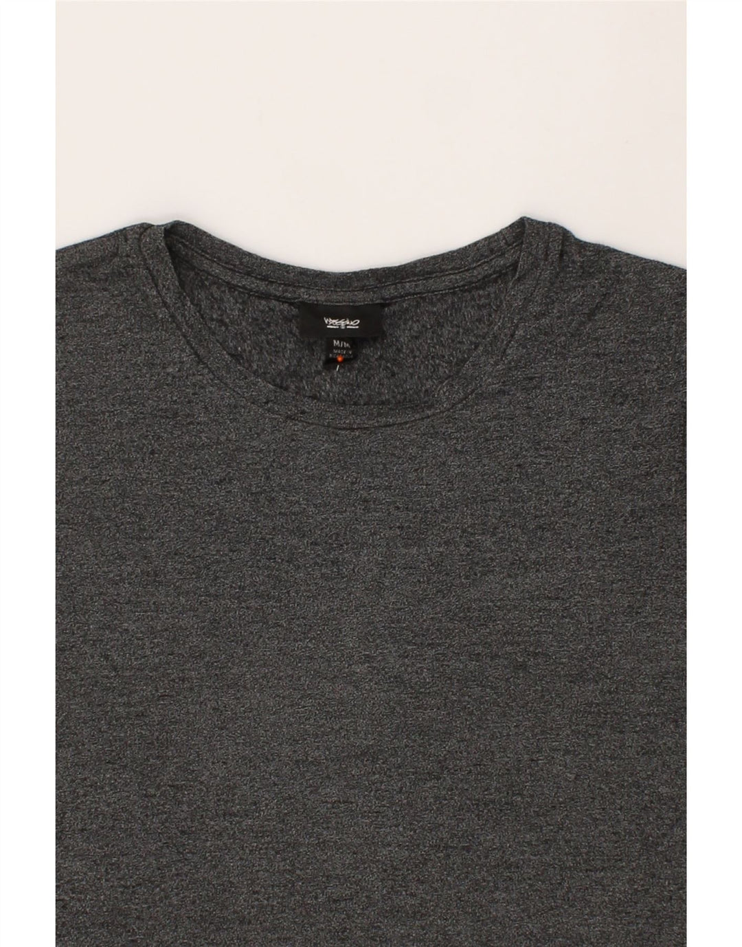 MOSSIMO Womens T-Shirt Top UK 12 Medium Grey Cotton Vintage Mossimo and Second-Hand Mossimo from Messina Hembry 