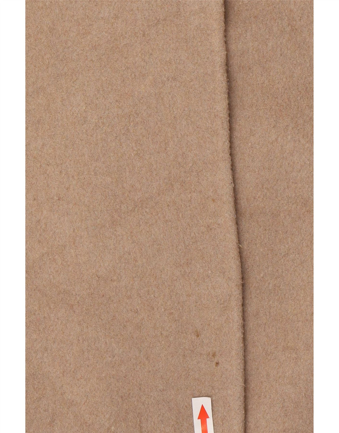 Soprabito fatto a mano da donna Zara UK 14 Lana beige medio