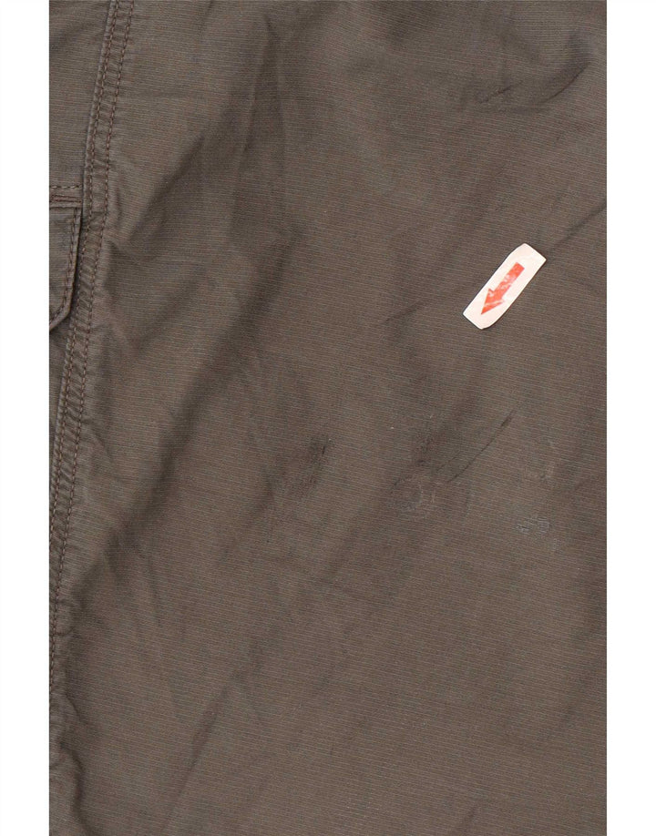 Pantaloncini cargo da uomo Marks & Spencer W34 grandi cotone kaki