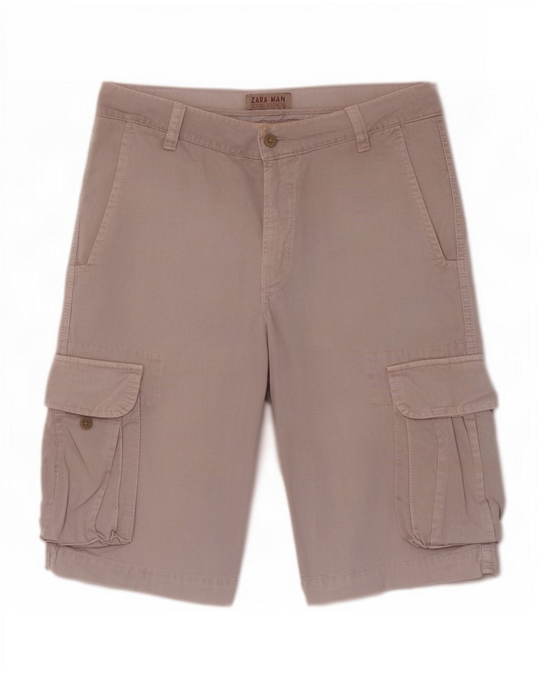 Pantaloncini cargo Zara da uomo EU 40 medi W31 viola