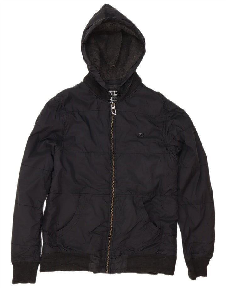 Giacca imbottita con cappuccio da uomo Billabong UK 40 grande poliestere nero