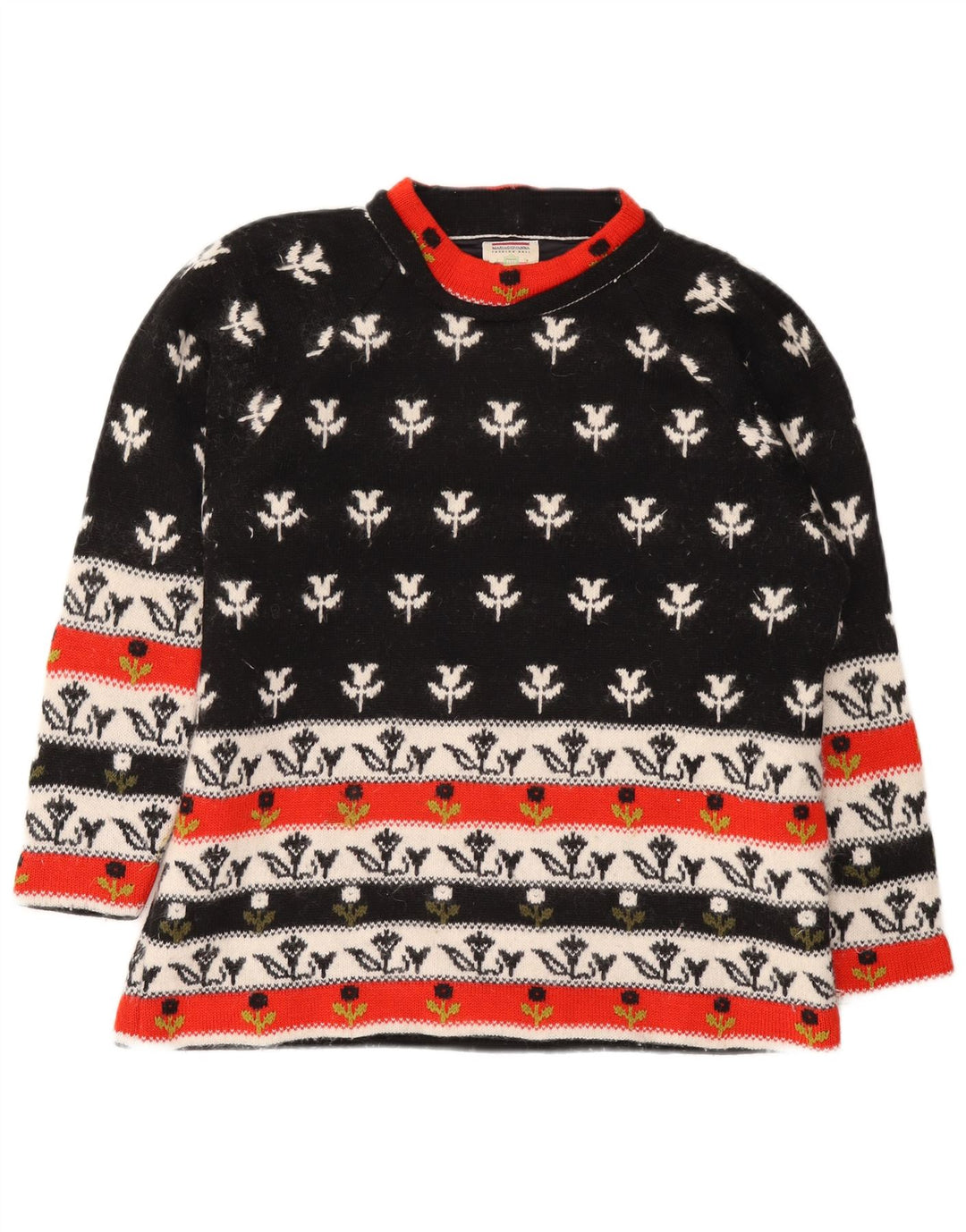Maglione maglione collo alto da donna Maria Giovanna IT 42 medio nero
