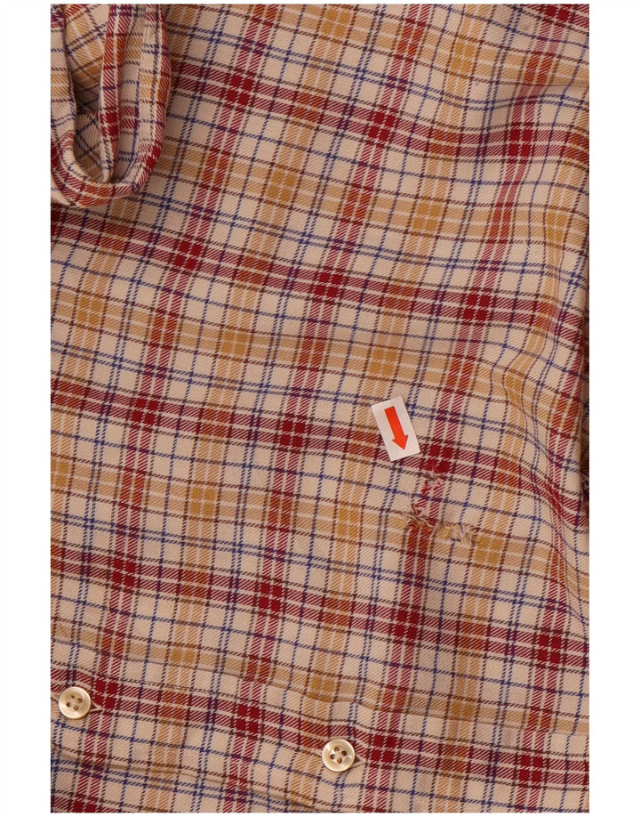 Camicia in flanella da uomo Avirex a quadri multicolore medio