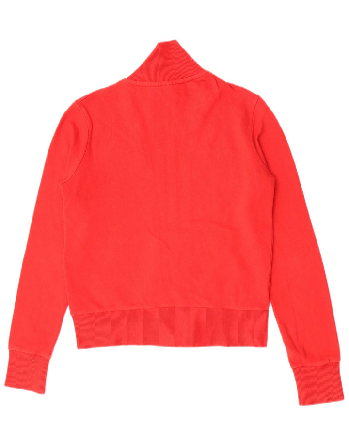 Giacca da ginnastica da donna con grafica Woolrich UK 12 Medio Rosso Cotone