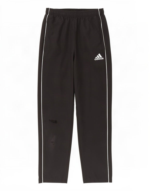 Pantaloni della tuta da ragazzo Adidas 13-14 anni in poliestere nero