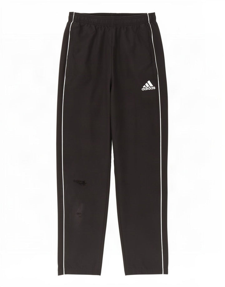Pantaloni della tuta da ragazzo Adidas 13-14 anni in poliestere nero