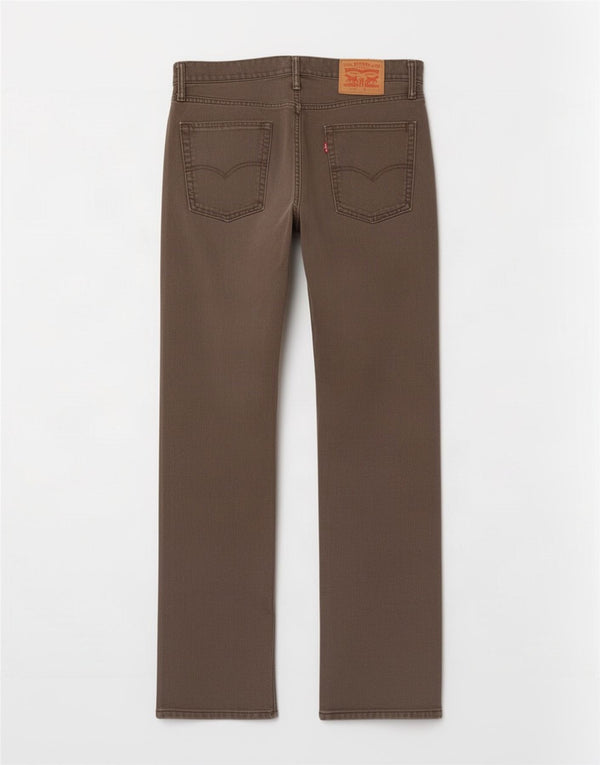 Levi's Uomo 514 Pantaloni casual dritti W36 L30 Cotone grigio
