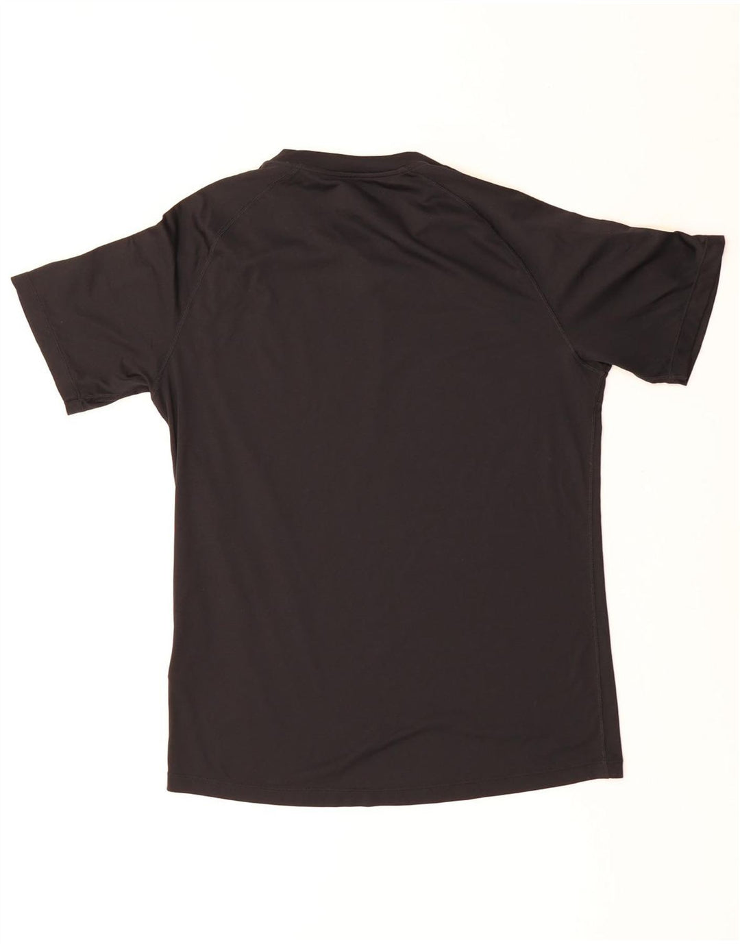 T-shirt ASICS da uomo Top medio nero in poliestere color block