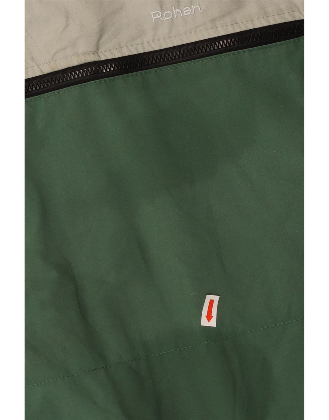 Giacca a vento pullover da uomo ROHAN UK 36 Small Green Colourblock