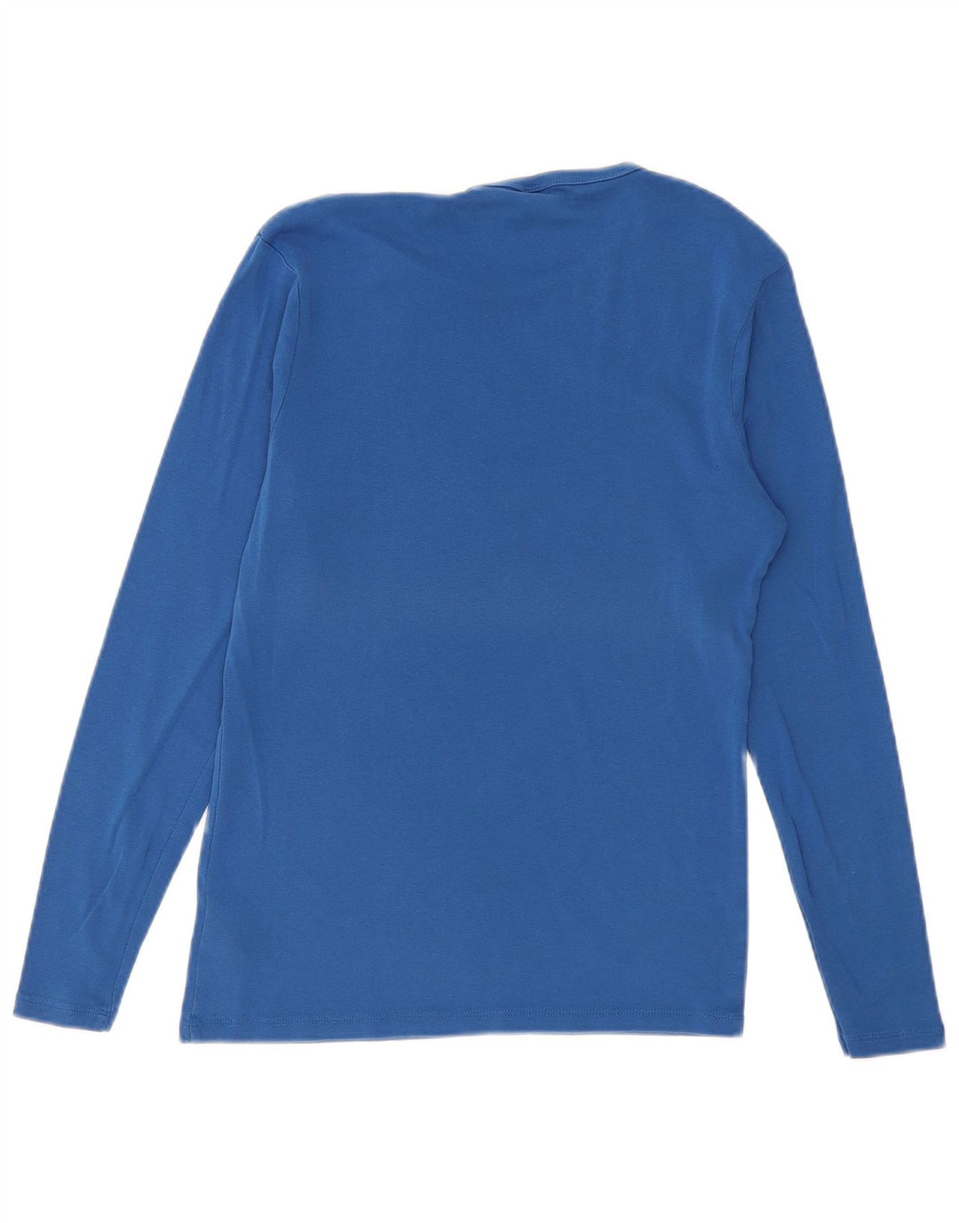 Top G-Star da uomo a manica lunga piccolo in cotone blu
