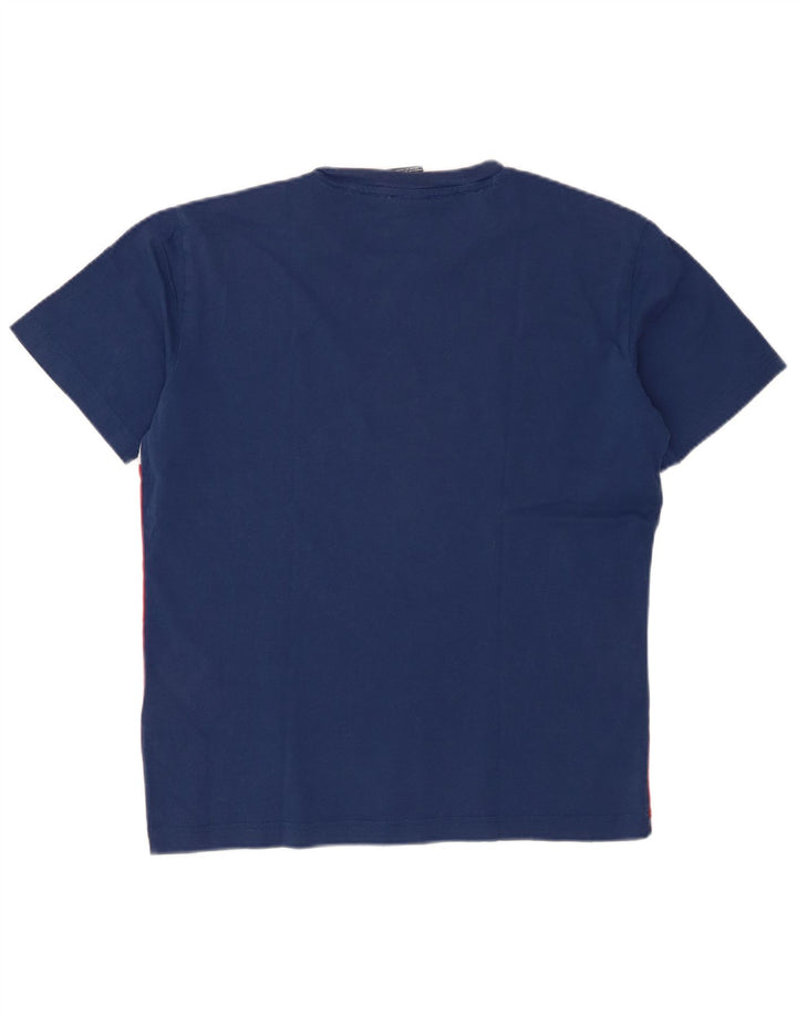T-shirt grafica da uomo Champion Top in cotone color block medio multicolore
