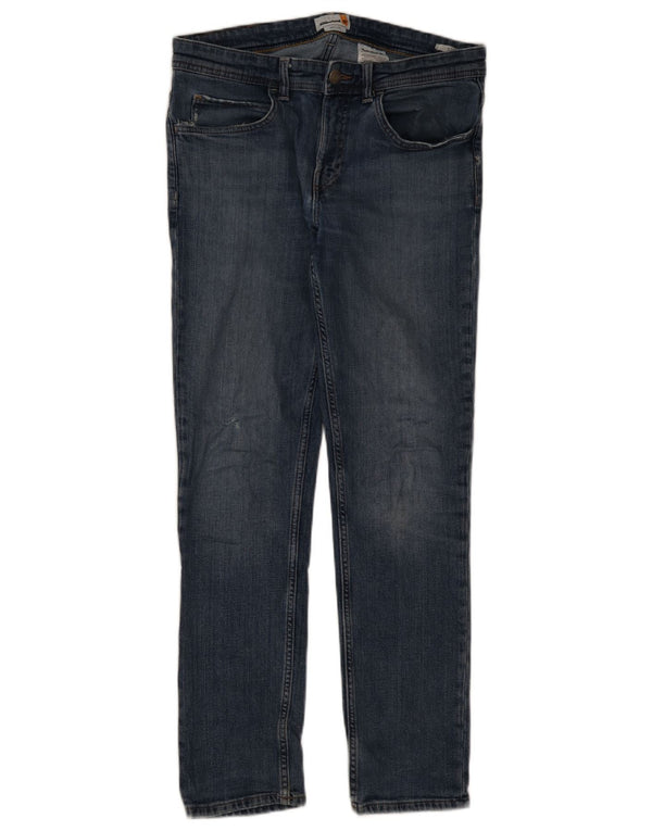 Timberland Mens Slim Jeans W32 L32 Blue Cotton