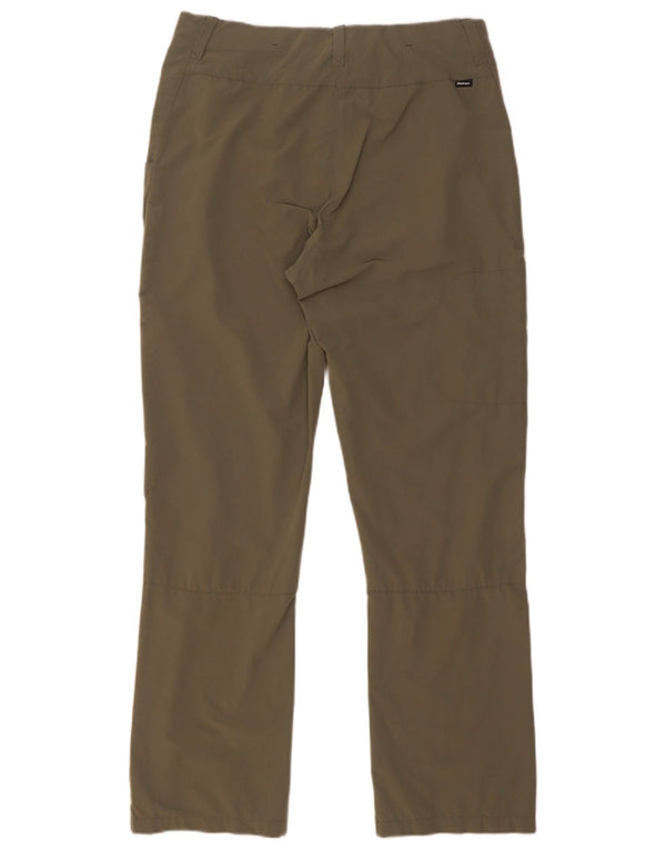 Pantaloni casual da escursionismo da donna Rohan UK 10 Small W30 L29 Khaki Poliammide