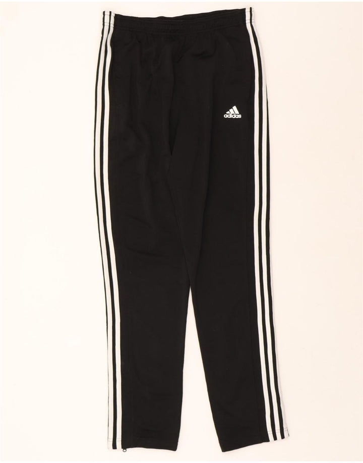 ADIDAS Womens Tracksuit Trousers Large Black Polyester Vintage Adidas and Second-Hand Adidas from Messina Hembry 
