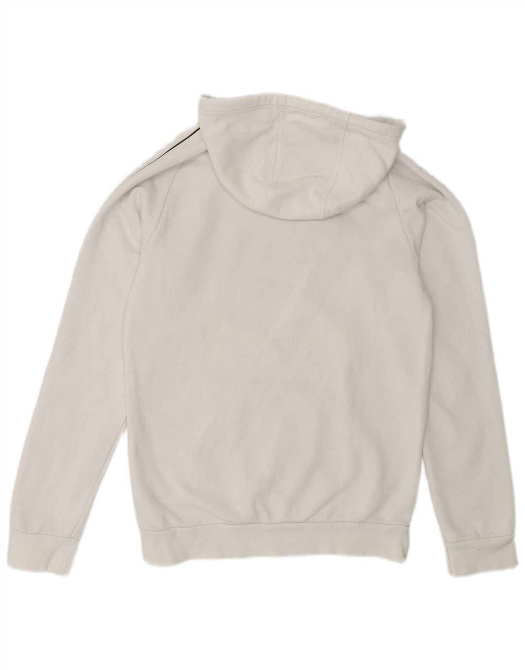 Felpa con cappuccio da uomo Adidas Small in cotone bianco