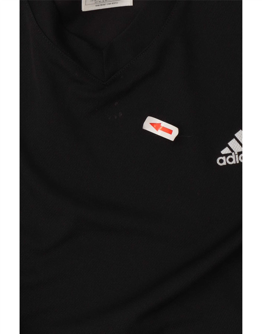 Adidas Donna Response Top Manica Lunga UK 12 Medio Nero Poliestere