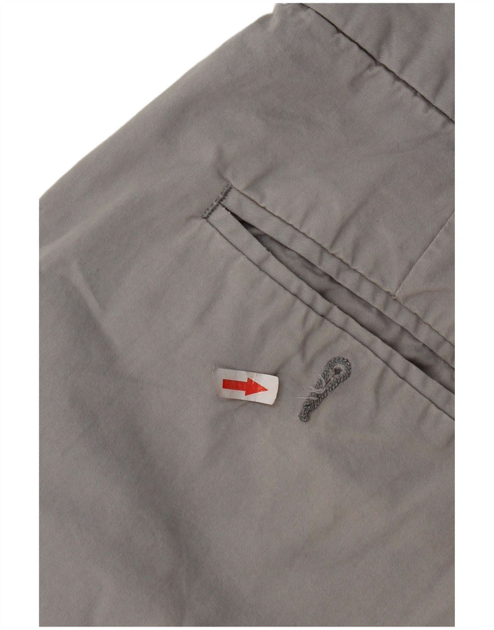Pantaloncini chino da uomo French Connection W34 Large in cotone grigio