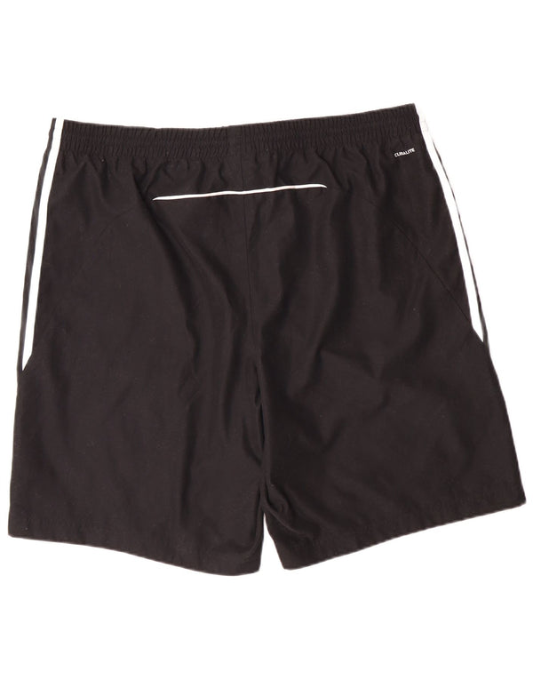 Pantaloncini sportivi da uomo Adidas XL Sport in poliestere nero