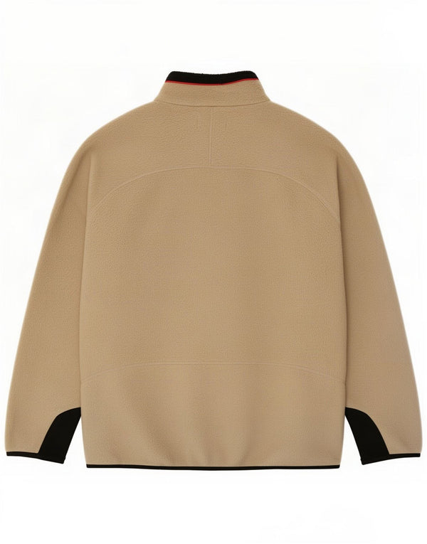 Giacca in pile da uomo Fila UK 42 XL Beige Colourblock