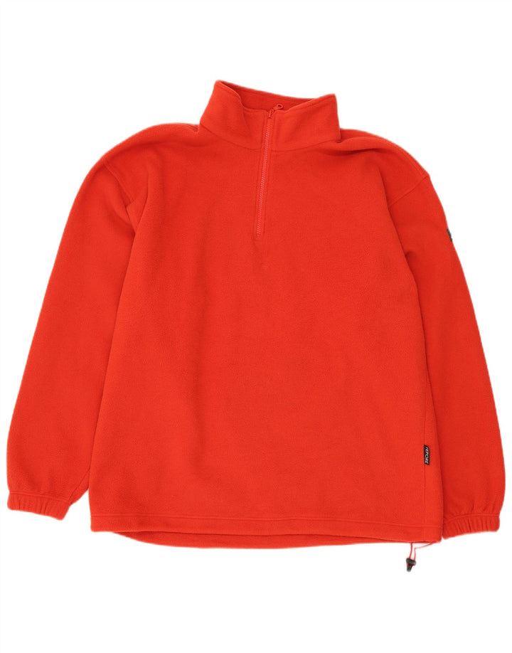 SERGIO TACCHINI Maglione in pile da uomo con zip e collo Milano XL Rosso