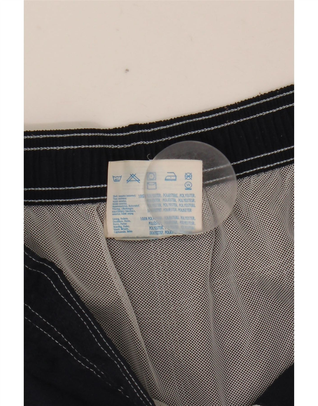 Pantaloncini da bagno da uomo CHAMPION XL blu navy in poliestere