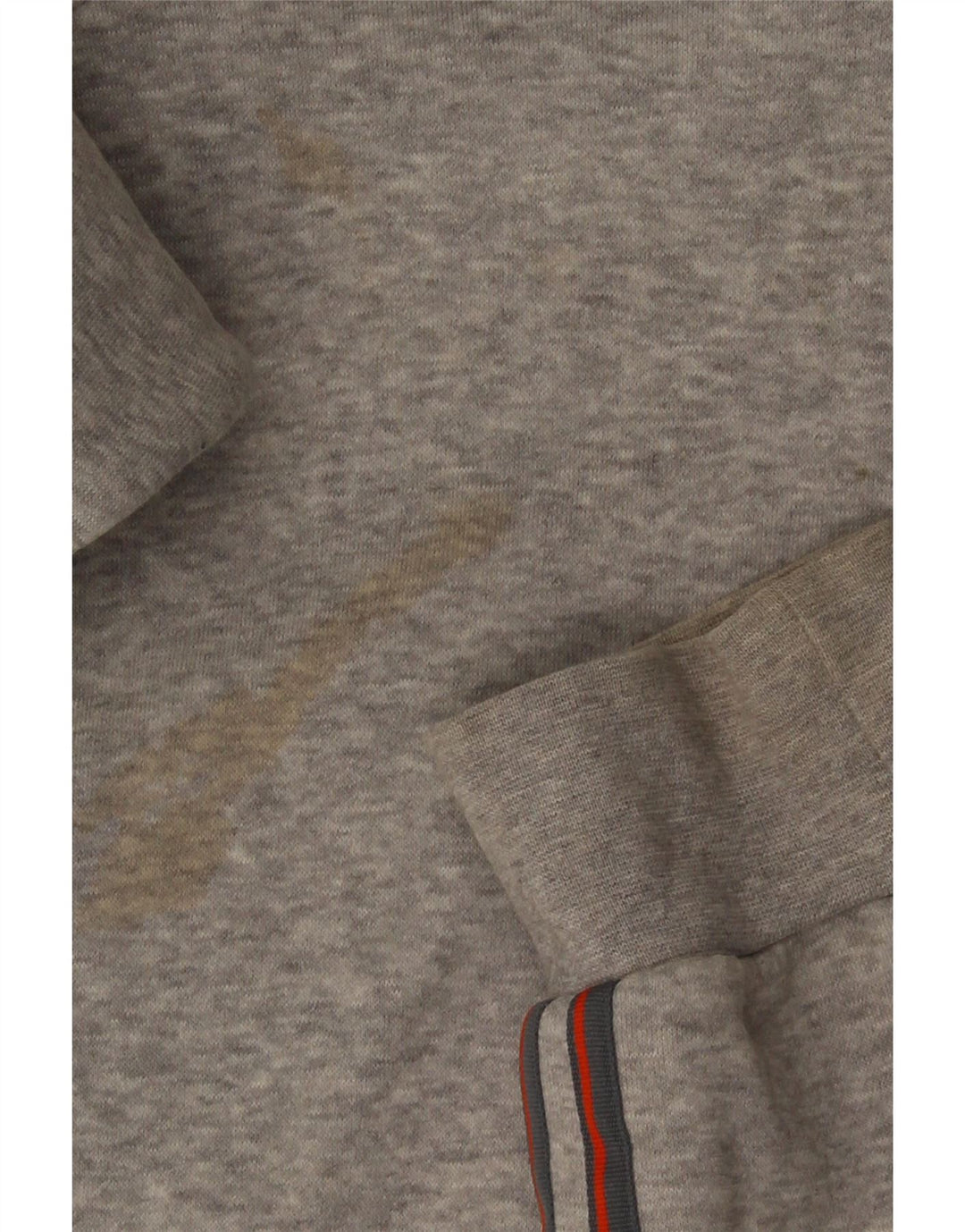 Felpa con cappuccio da uomo Adidas in cotone grigio medio