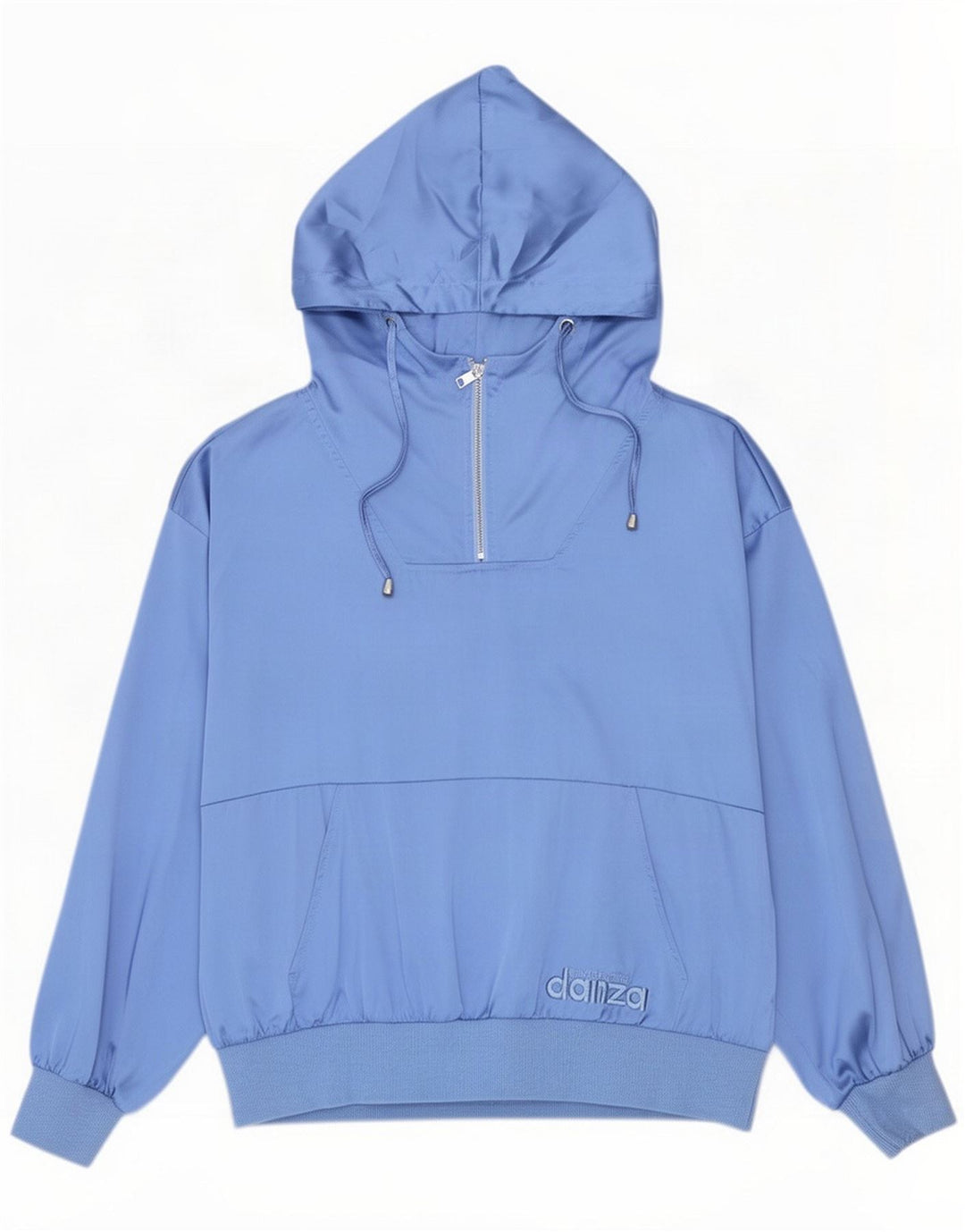 Giacca da ginnastica oversize da donna danza UK 14 Blu medio