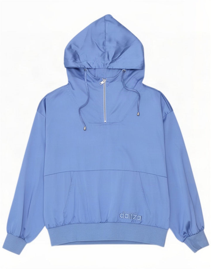 Giacca da ginnastica oversize da donna danza UK 14 Blu medio