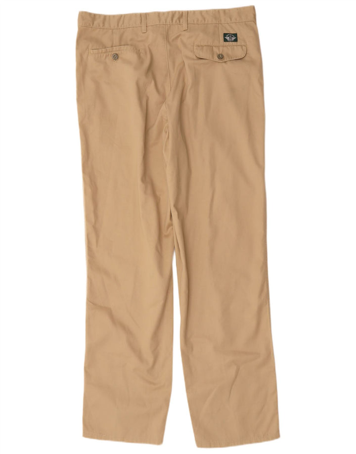 Pantaloni chino con pegging da uomo Dockers W38 L34 Beige