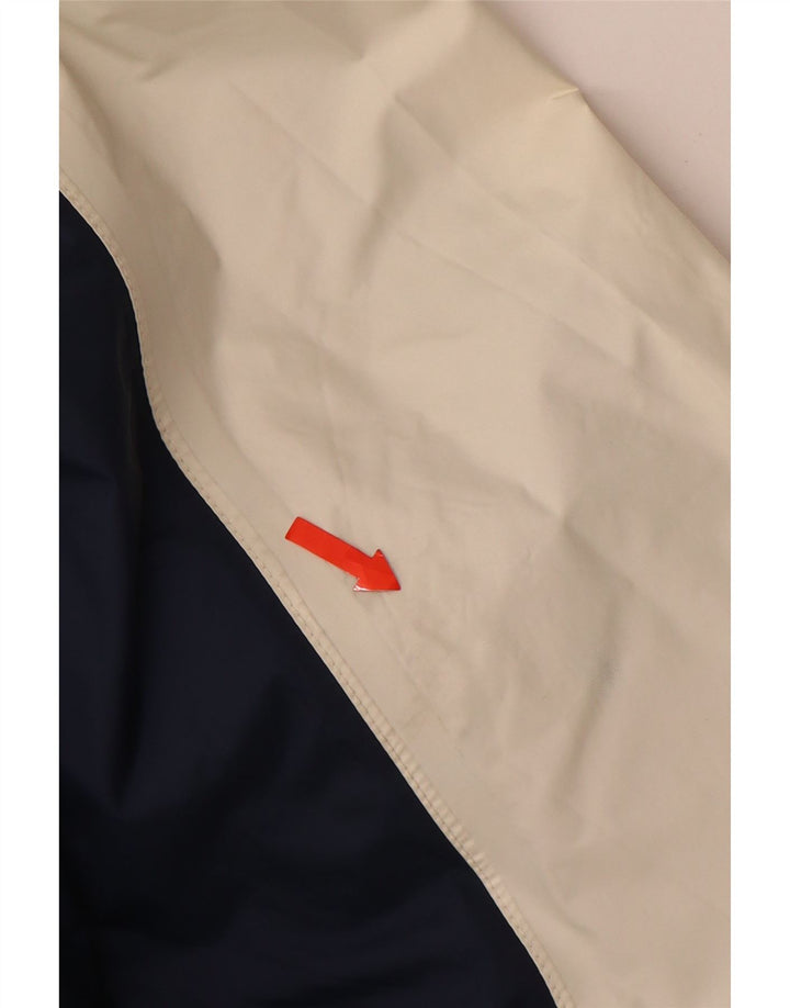 Giacca antipioggia con cappuccio K-WAY da uomo 2000 UK 44 2XL Poliammide color block bianco