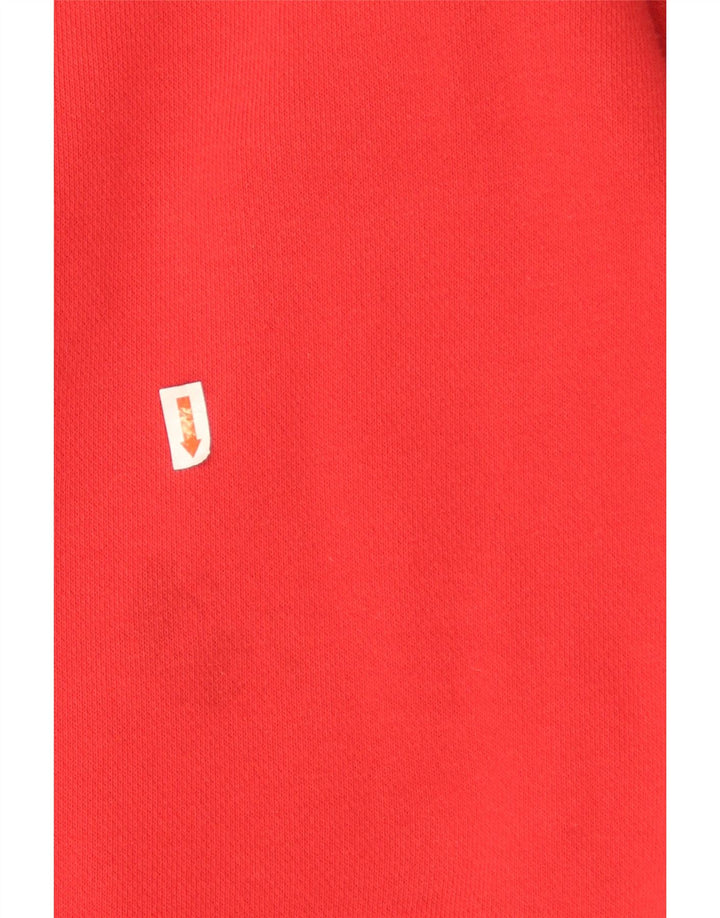 Felpa grafica da uomo Champion Felpa grande in cotone rosso