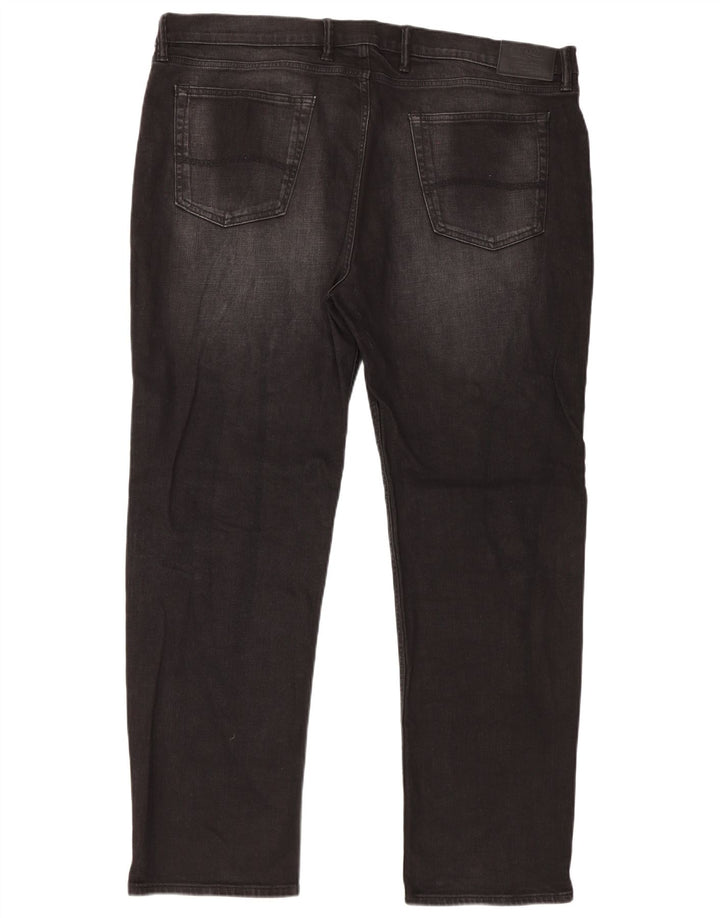 Jeans dritti da uomo Marks & Spencer W44 L31 cotone nero